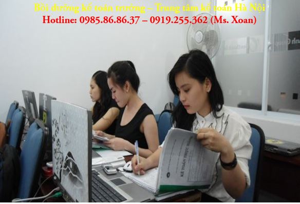 Lớp học kế toán trưởng tại Hà Nội